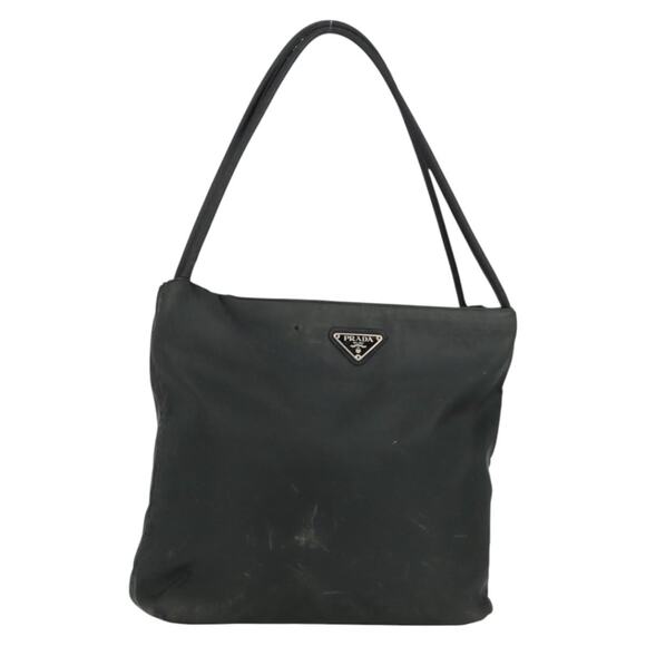 PRADA Shoulder Bag Nylon Khaki - Picture 1 of 9